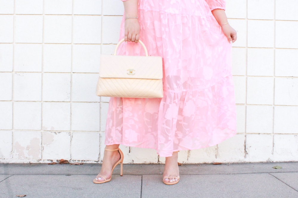 missyonmadison, missyonmadison instagram, missyonmadison blog, missyonmadison blogger, melissa tierney, melissa tierney blog, melissa tierney instagram, melissa tierney blog, la blogger, style blog, style blogger, eloquii, eloquii dress, eloquii maxi dress, pink maxi dress, gucci pearl belt, gucci belt, chanel top handle bag, chanel top handle flap bag, stuart weitzman, stuart weitzman nudistong, stuart weitzman nudist heels, stuart weitzman heels, hairdreams, hair extensions, hair goals, benefits of hair extensions, fall style, mean girls, wednesdays we wear pink,