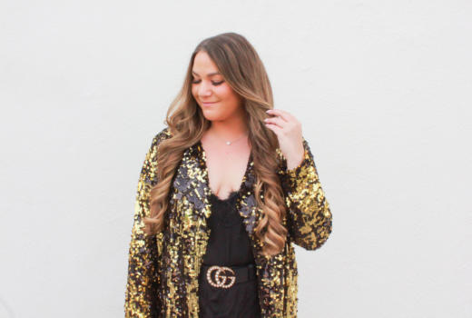 missyonmadison, missyonmadison instagram, sequin blazer, how to style sequins, sparkly blazer, nye outfit inspo, nye 2019, new years eve outfit inspo, new years eve outfit inspiration, nye outfit ideas, black faux leather leggings, fuax leather leggings, melissa tierney, chiffon camisole, black lace camisole, gucci pearl belt, pearl gucci belt, rockstud pumps, black studded pumps, black rockstud pumps, hue leatherette leggings, sequin blazer rainbow shops, rainbow shops, chanel flapbag, chanel bag, black chanel flap bag, what to wear for new years eve,